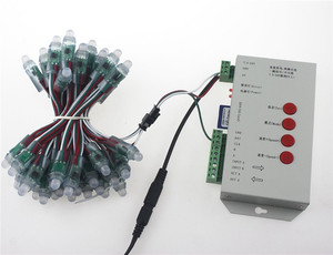 T1000S RGB LED Configurabile Programmabile HA CONDOTTO La Striscia Pixel Controller con Scheda SD Per Ws2811, WS2812B ect Dreamcolor LED Luci - Product Image 5