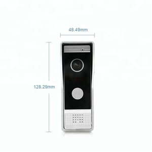 Sistema de intercomunicación de doble vía de Guangdong, 4 pulgadas, mini pantalla LCD, color visiófono 2 fils, videoportero de 2 cables - Product Image 4