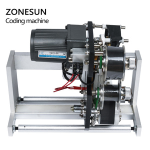 ZONESUN son kullanma tarihi şerit kodlama etiket yazıcı sıcak şerit kodlayıcı Lt-50 etiketleme makinesi
