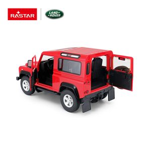 Rastarファクトリーダイトセール1:14ランドローバーディフェンダーライセンスおもちゃRCカー子供用リモコンカーモデルライト付き