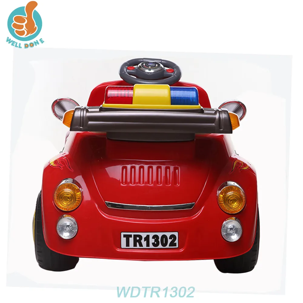 WDTR1302-Coche de juguete con luces Led para bebé, juguete de coche eléctrico con música de dibujos animados, divertido, de plástico, Hyundai