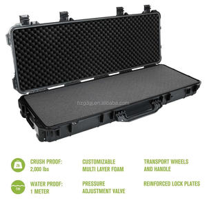 Hộp đựng đồ nghề săn bắn bằng nhựa cứng, có bánh xe, chống nước, cỡ lớn, dài, đựng cung tên - Product Image 2