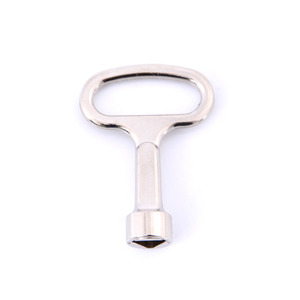 1PCS Version Elevator Door <strong>Keys</strong> Train Triangle <strong>Key</strong> Triangular Socket Spanner <strong>Key</strong> Cabinet Lock for Distribution Box - Product Image 5