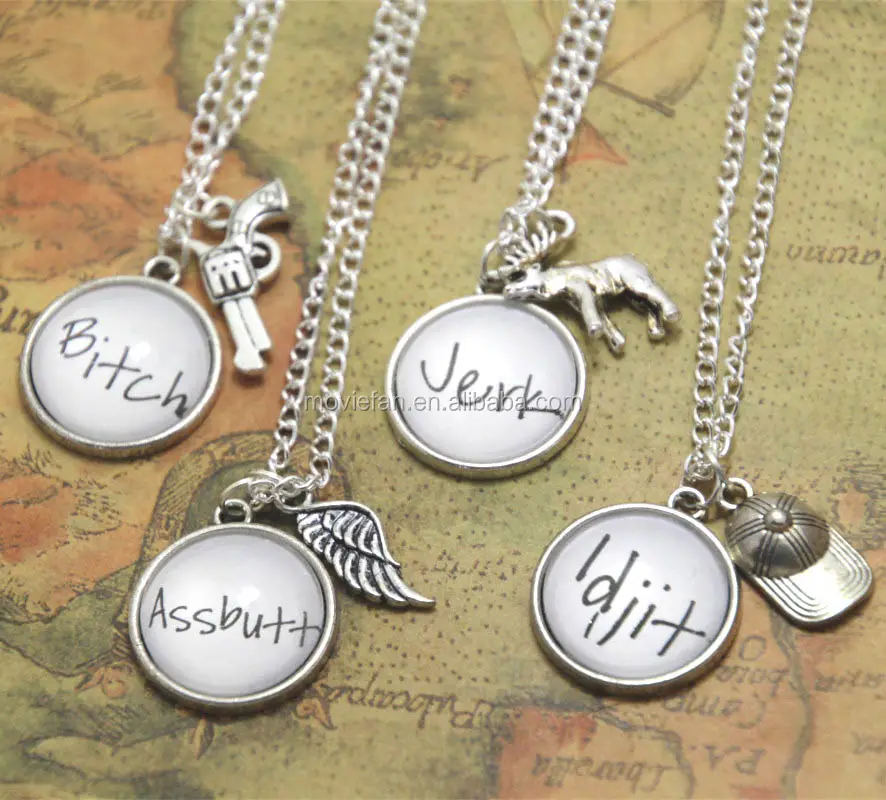 Collares con diseño ORIGINAL de Supernatural, joyería