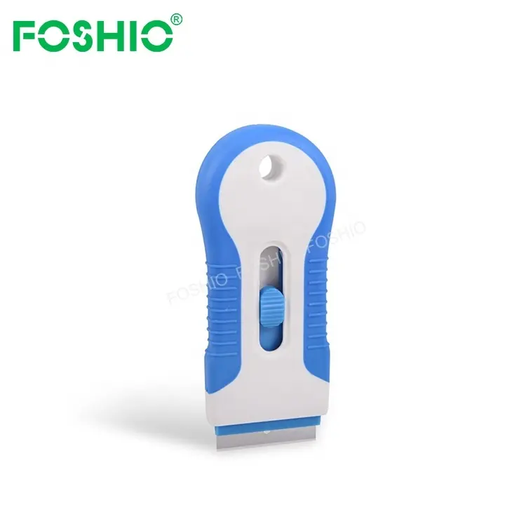 Foshio 고품질 산업 비닐 주걱 접착제 청소 자동차 스티커 면도기 스크레이퍼 도구