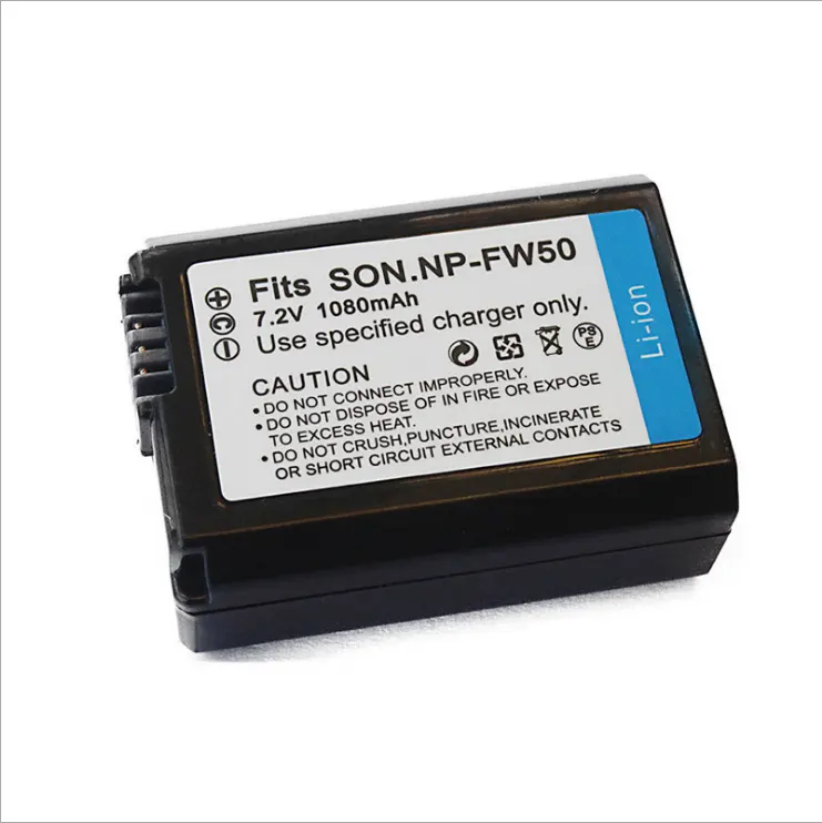 Hot Selling Wholesale Original Camera Battery Digital Camera Use Battery NP-FW50 1800mAh from Factory