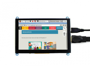 Waveshare 5 zoll Raspberry PI Kapazitiven Touch Screen 800x480 5 zoll LCD (H) TFT LCD Display - Product Image 4
