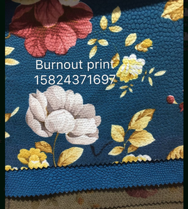 新设计倦怠涤纶天鹅绒与经典印花花为家用纺织品 - Product Image 3