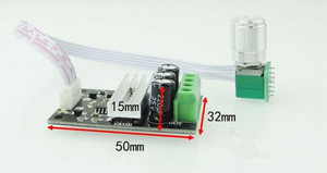 Nacheinander 6V 12V 24V 28V 3A Drehzahl schalter 3 A Lüfter bürstenloser Pwm-Frequenz-Gleichstrom-Motor drehzahl regler kreis - Product Image 5