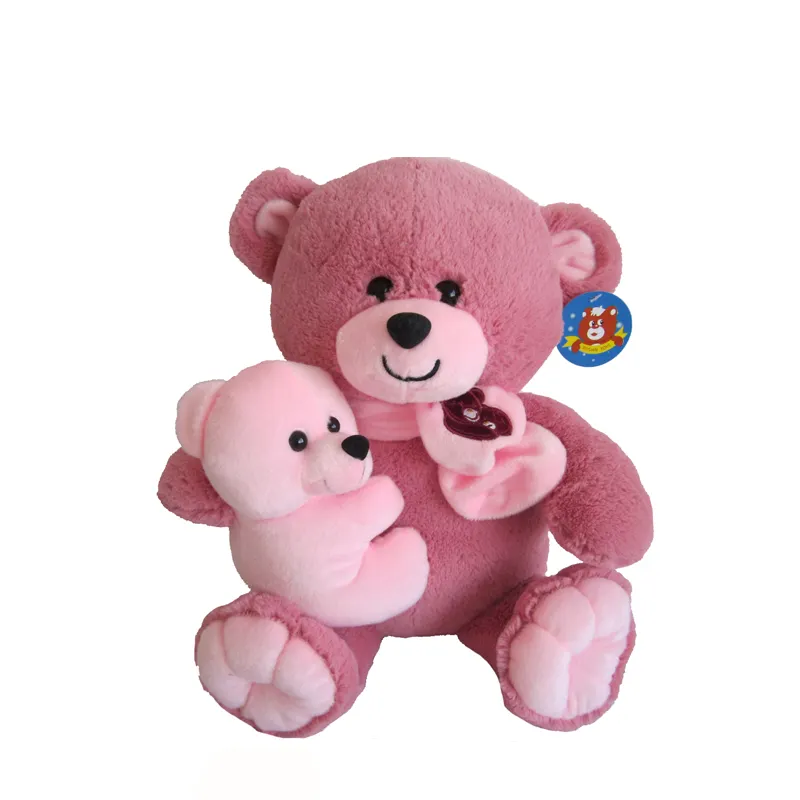 Ourson en peluche unique et Super doux, de couleur rose, pour la saint-valentin, pour un cadeau