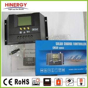 Controlador de carga solar 10A CE ROHS con pantalla LCD Cargador solar PWM manual de 12V - Product Image 6