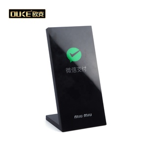 ที่กำหนดเองอะคริลิค WeChat Alipay รหัส QR มือถือสแกนรหัสการชำระเงิน - Product Image 1