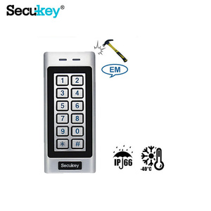 Secukey K4 Standalone Easy Metal Keypad <strong>Access</strong> <strong>Control</strong> <strong>with</strong> 6 Wires RFID Backlit <strong>Keyboard</strong> 125KHz EM Card Reader