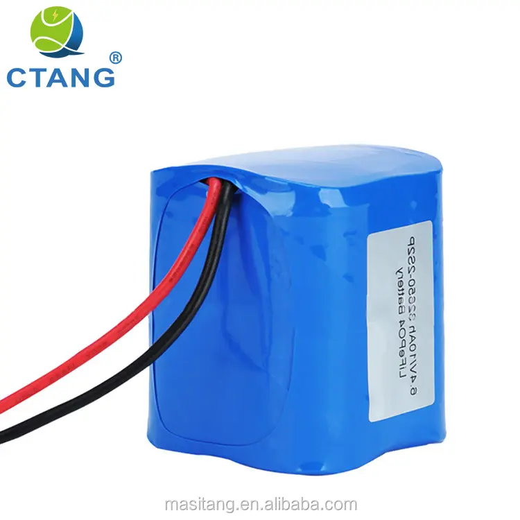 Batteria al litio ferro fosfato 18650 26650 32650 6.4 v 12 v 24 v 10ah 20ah 30ah 50ah lifepo4 battery pack con DOD 100%