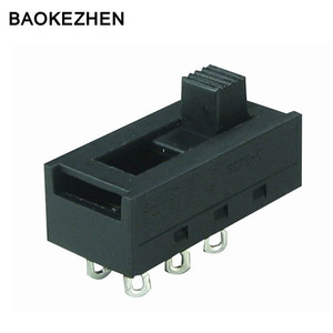 電気1P/2P2T、2P3T、2P4T、2P5Tヘアドライヤー、アンプ、ファン、コーヒーメーカー、スターラー用スライドスイッチ - Product Image 3