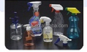 Yarı otomatik üfleme makinesi Blower 2 boşluk Pet şişirme sıcak dolum şişesi