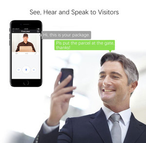 TCP/IP WIFI Video Türklingel Intercom Unterstützung Ios/Andriod Smart Telefon Mit RFID Karte Lesen Für Home Security Access Control system