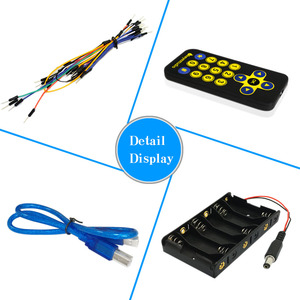 Electronic DIY Project Learning Educational Kit for <strong>Arduino</strong> UNO R3