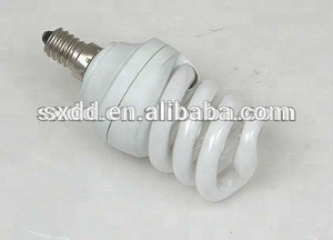 מנורה חיסכון באנרגיה עד 15W אור חיסכון באנרגיה OEM 80 Rang Dong נורת לד דגם <span class=keywords><strong>Tl</strong></span>-t60 Wfr/ 9w ספירלה E10 פלסטיק + זכוכית CE ROHS
