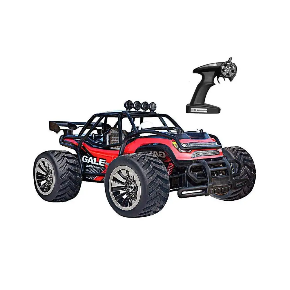 Voiture RC, télécommande Voiture Électrique Voiture De Course Hors Route 1:16 Échelle Désert Véhicule Buggy 2.4GHz 50M 2WD Haute Vitesse course électrique