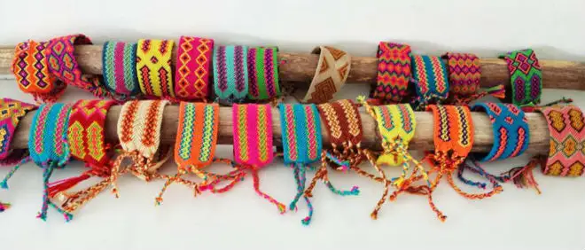 Bangle wayuu, colombian bags, friendship bracelet