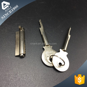 ANLI 35mm Comprimento Latão Deslizante De Vidro Freezer Bloqueio Para Deslizante Freezer Geladeira com Chave De Ferro - Product Image 5