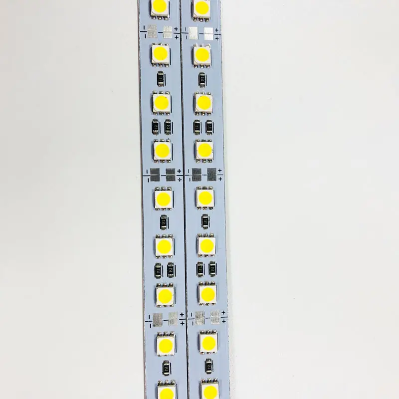 12V 5050 HA CONDOTTO LA barra Rigida 72 leds per metro Luce di Striscia Rigida Duro Striscia di Illuminazione