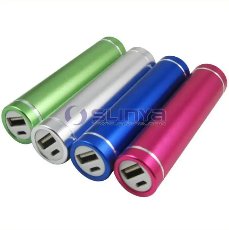 11Wh 5V Full 2200mAh Dual Mini USB Round 18650 Battery Tube Barrel Power PackためiPhone SE