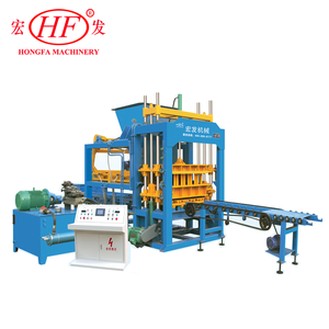 <strong>Qt5</strong>-15 Automatic Concrete <strong>Interlocking</strong> Hollow Brick <strong>Block</strong> Making <strong>Machine</strong> with Core Components-PLC Pump Engine Gearbox Bearing - Product Image 2