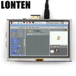 5 ''Zoll X480 Touchscreen TFT LCD Panel Modul Abschirmung für Raspberry Pi 4 3 Himbeer Pi Display
