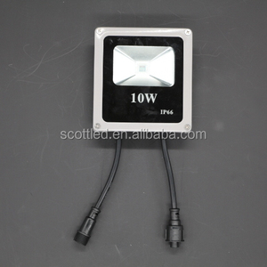 WS2811 12V 10W Smart RGBフラッドライトRGBリフレクターIP66屋外