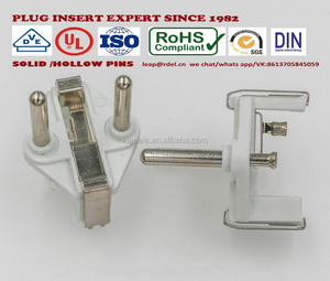 ตุรกีปลั๊กแทรก 16A SOLID HOLLOW สองตุรกีปลั๊กแทรกสีดำ ROHS - Product Image 6