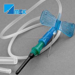 Bộ sưu tập máu Bướm Kim với bộ chuyển đổi luer có CE ISO 510K - Product Image 5