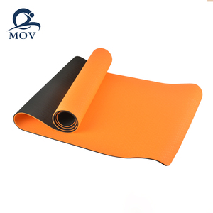 6MM Double Layers TPE Custom Print Logo Label  Waterproof  Anti Slip TPE Eco Yoga Mat - Product Image 4
