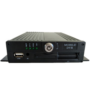 H.264车载sd卡移动DVR <span class=keywords><strong>4</strong></span> <span class=keywords><strong>CH</strong></span> 1080P MDVR车载监控系统