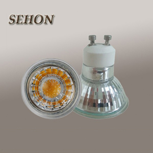 GU10 COB <span class=keywords><strong>LED</strong></span>スポットライトジュエリーディスプレイ3w/5w/7w調光可能ガラス