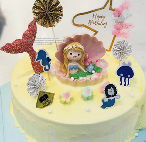 Custom เค้ก Topper ของขวัญ Mermaid Figurine - Product Image 4