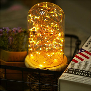 LED Dimmable <strong>String</strong> <strong>Lights</strong> Plug in with Remote, LED Copper Wire Fairy <strong>Lights</strong> 8 Flashing Modes with <strong>Timer</strong> &amp; Adapter - Product Image 3