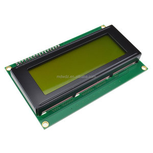 Módulo LCD de retroiluminación amarilla con interfaz de serie IIC/I2C/TWI 2004 - Product Image 1