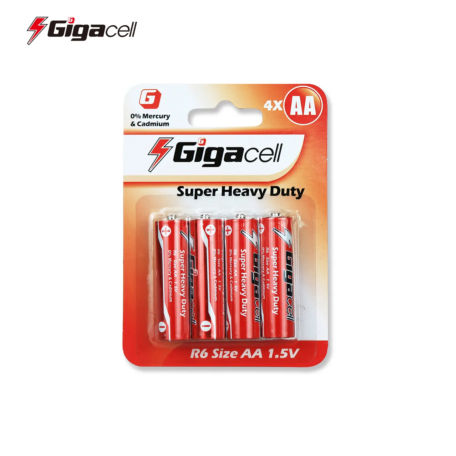 size AA battery / Carbon Zinc R6 battery