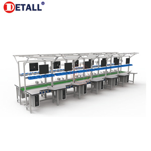 工业转移定制绿色聚氯乙烯带式输送机流水线系统 - Product Image 1