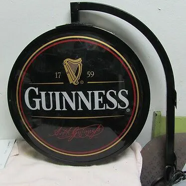 Hộp Đèn Tạo Hình Chân Không Ngoài Trời Guinness Led Sign