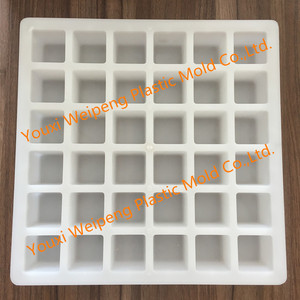 Kare kapak bloğu 40*40*40mm enjeksiyon kalıbı (PDK40-YL) PP malzeme takviyeli yastık blok üretimi için plastik Modling - Product Image 2