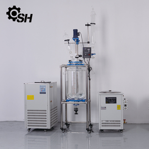 Reattore automatico di vetro borosilicato 30L per il motore componente del nucleo dell'elettrolizzatore - Product Image 3