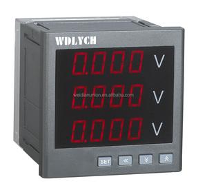 Güç izleme alanında uygulanan WD-9U3 96mm dijital ekran akıllı voltmetre yüksek teknoloji gerilim metre - Product Image 2