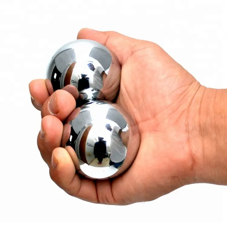New Solid Stainless Steel Hand and Wrist Strengthening steel Balls