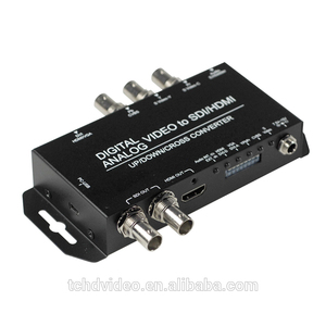 Convertidor de datos de audio y vídeo, componente compuesto a SDI HDMI, DVI, VGA, s-vídeo, CVBS, YPbPr, venta directa de fábrica - Product Image 6