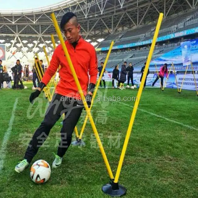 Nuevos bastones de entrenamiento de fútbol, polos deportivos de agilidad para todas las superficies