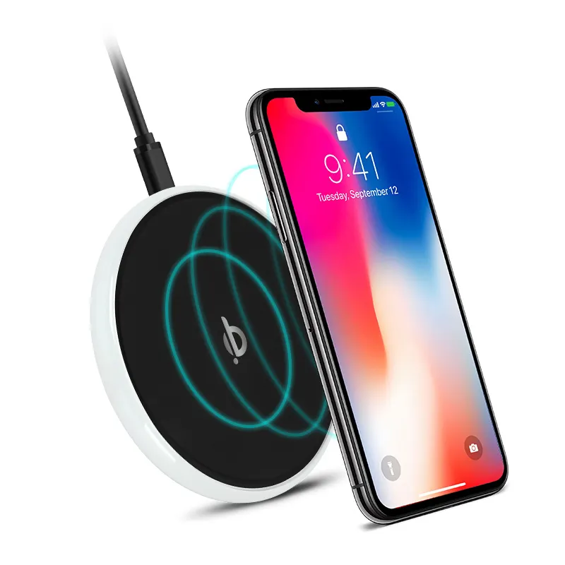 Fashion New Support Type-c Charging 18W Desktop Wireless Charger for Apple 13