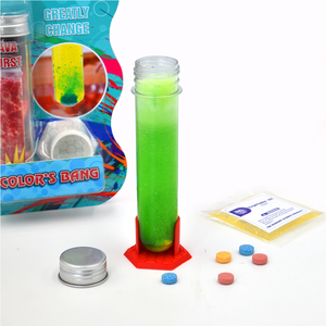 ของเหลวเคลื่อนไหวหลอดทดลองสีปังของเล่น